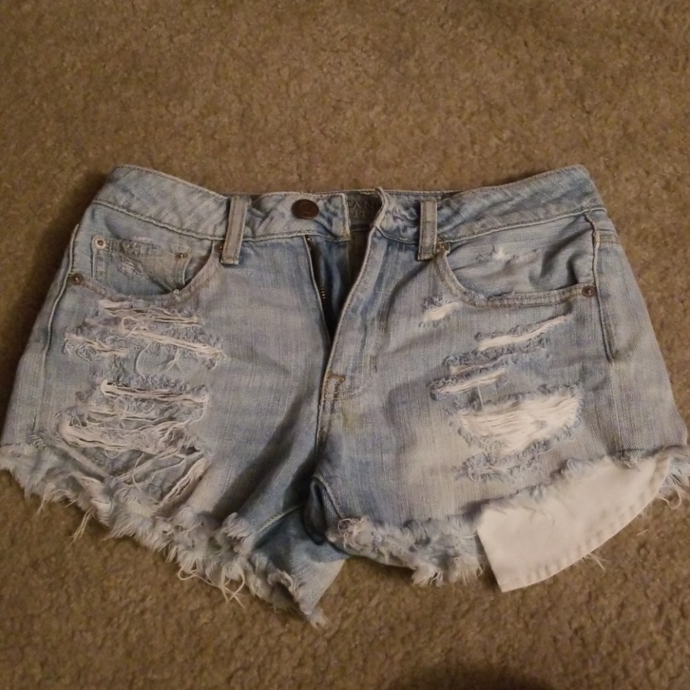 jean shorts